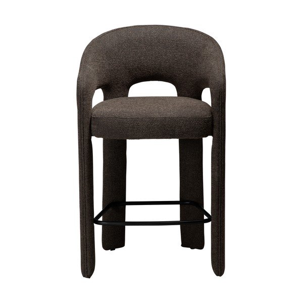 Кафяв бар стол (височина на седалката 67 cm) Splendor – DAN-FORM Denmark-image-1