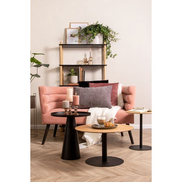 Сива кадифена възглавница Кадифе, 60 x 30 cm Ribbed - PT LIVING-image-1