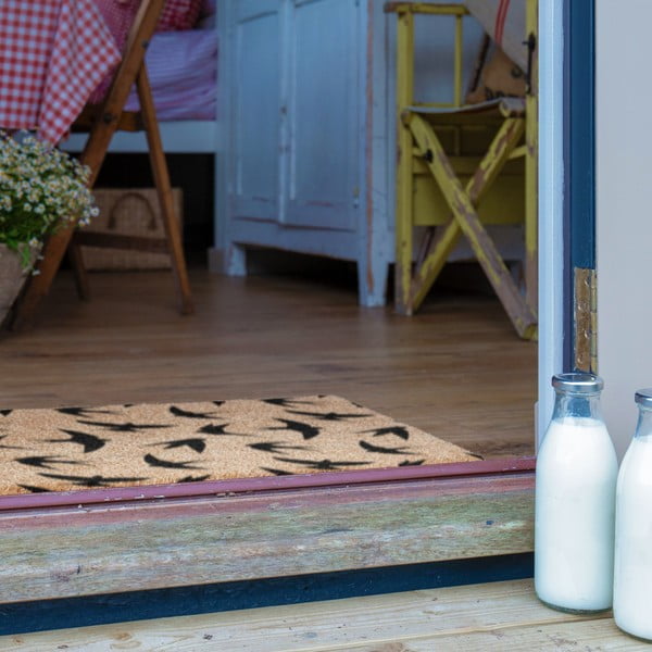 Изтривалка от кокосови влакна 40x60 cm Swallows – Artsy Doormats-image-4