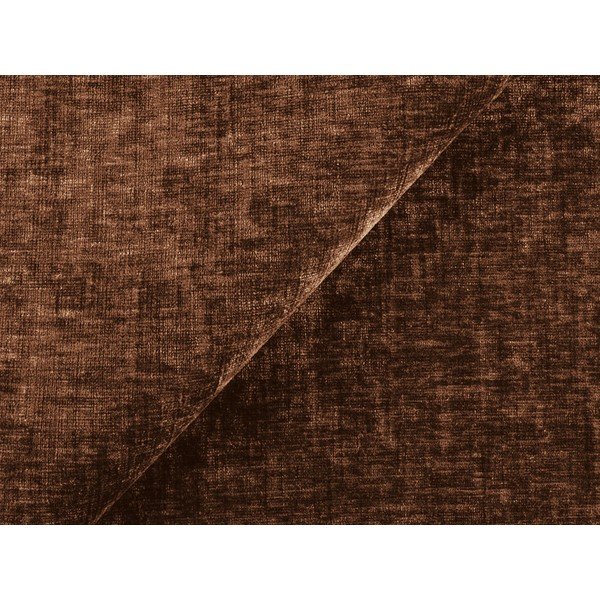 Теракотена шенилова табуретка Kuki – Makamii-image-4