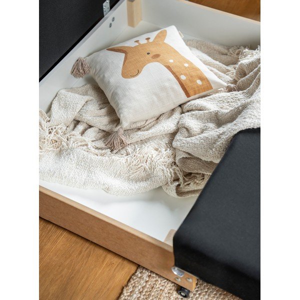 Светлосив кадифен разтегателен диван 130 cm Ario – ELTAP-image-3