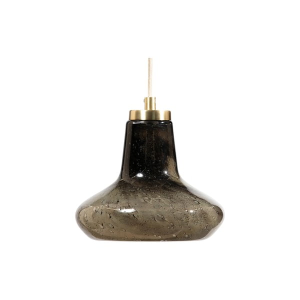 Лампа за таван от сиво стъкло , ø 23 cm Cup - BePureHome