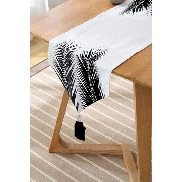 Покривка 45x140 cm Black Tree – Minimalist Cushion Covers-image-1