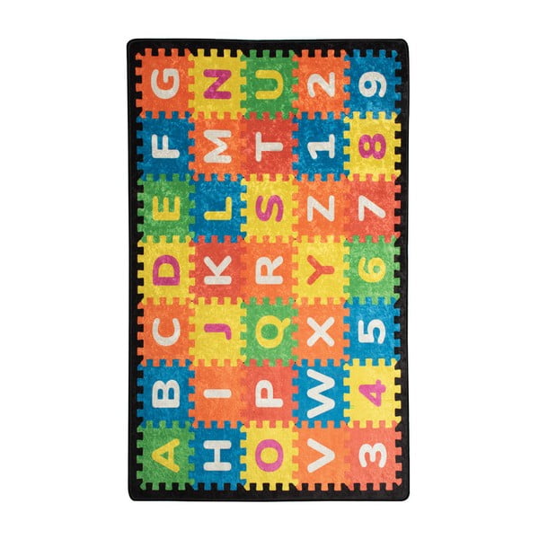 Детски килим , 100 x 160 cm Puzzle - Unknown
