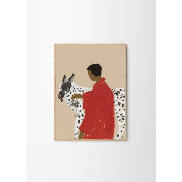 Постер 30x40 cm Spotted Horse – Isabelle Vandeplassche – The Poster Club-image-4