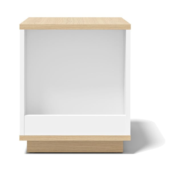 Дъбова странична маса 40x40 cm Ella - TemaHome-image-2