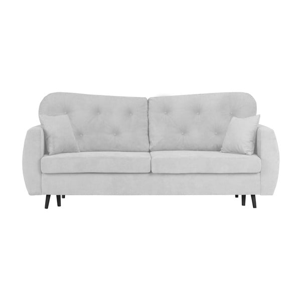 Светлосив разтегателен диван със склад Popy - Mazzini Sofas