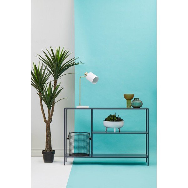Сива стоманена конзолна маса 30x120 cm Acero – Premier Housewares-image-3