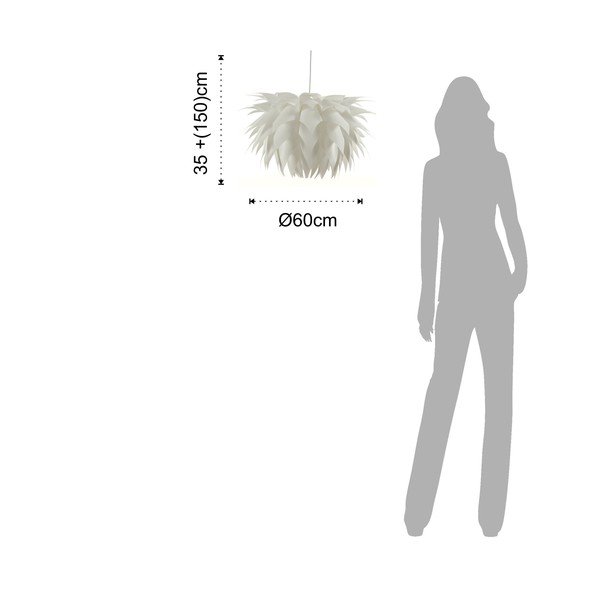 Bílé závěsné svítidlo Tomasucci Berry-image-2