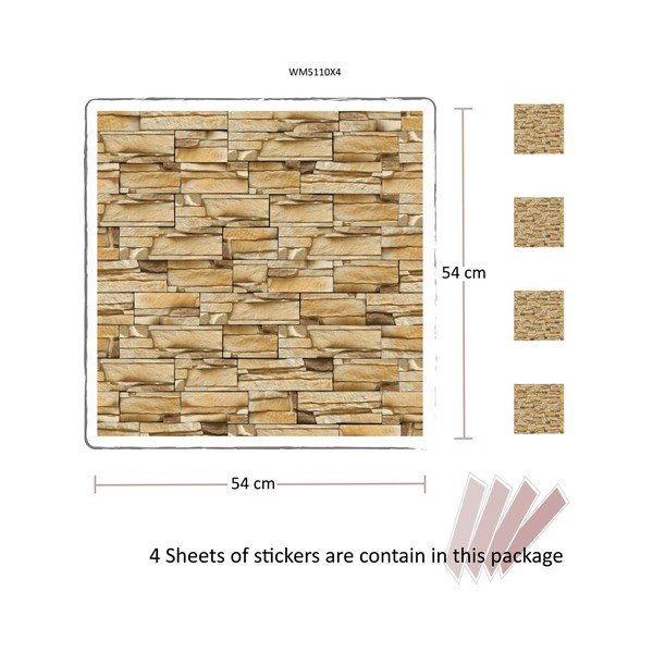 Samolepka Walplus Rock Pattern-image-1