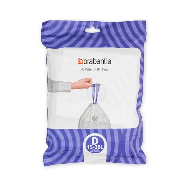 Торби за боклук 40 бр. 20 l PerfectFit D – Brabantia