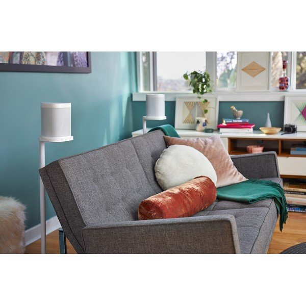 Комплект от 2 бели стойки за високоговорители Стойки, височина 84 cm - Sonos-image-1