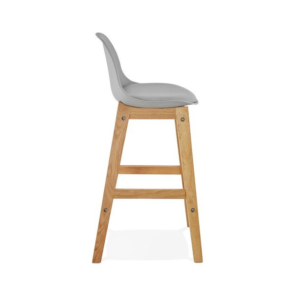 Сив бар стол , височина 86,5 cm Elody - Kokoon-image-2