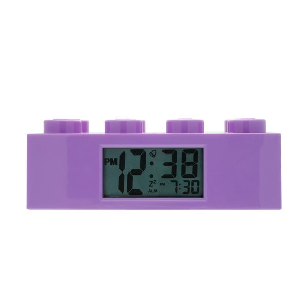 Лилав часовник с аларма Brick - LEGO®