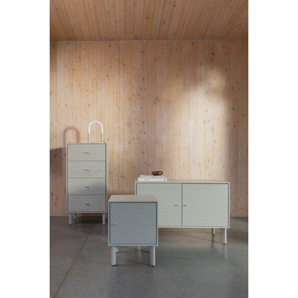 Светлосив скрин 108x70x45 cm Morning – Zuiver-image-1