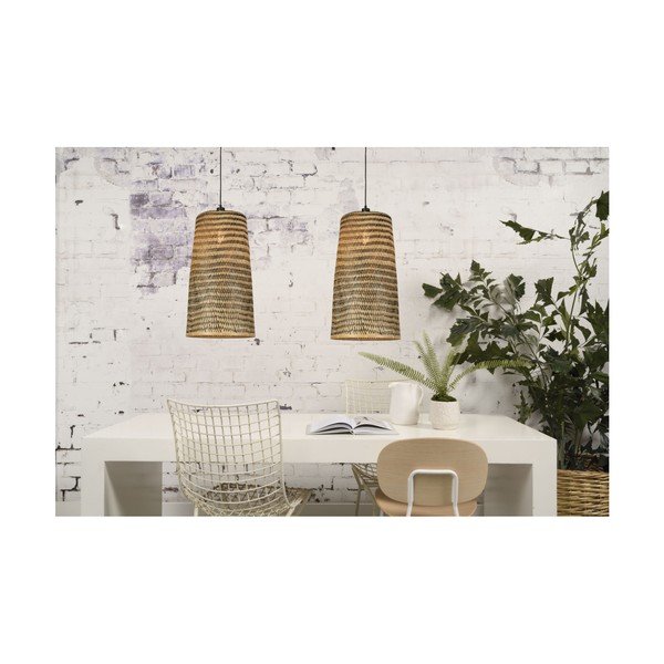 Висяща бамбукова лампа , ⌀ 37 cm Kalimantan - Good&Mojo-image-1