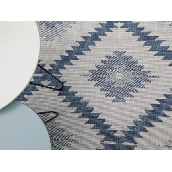 Синьо-кремав килим за открито , 230 x 160 cm Malibu - NORTHRUGS-image-4