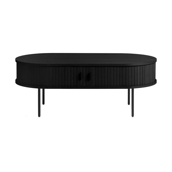 Черна масичка за кафе 60x120 cm Nola - Unique Furniture