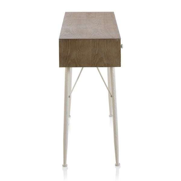 Конзолна маса Rustico с черно-бели детайли и три чекмеджета Geometric - Geese-image-2