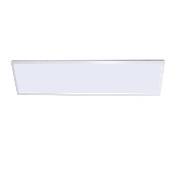 Бяла лампа за таван с регулиране на цветната температура Colossal, 120 x 30 cm - SULION