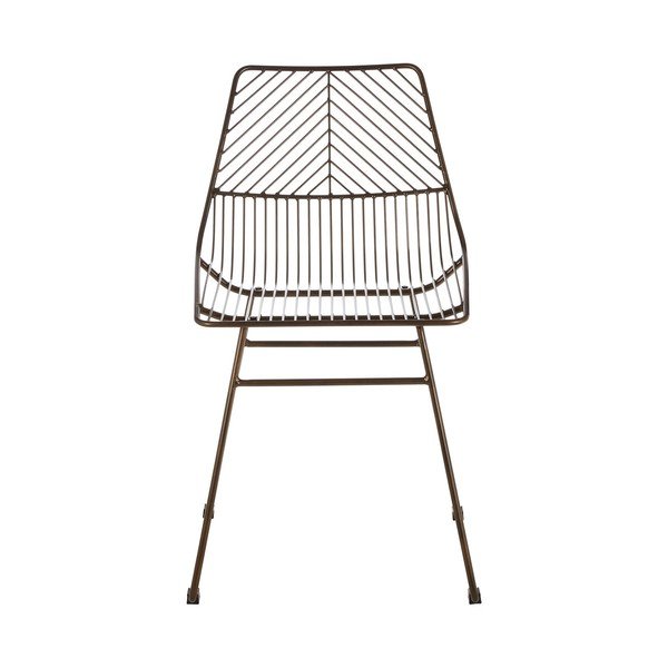 Метален трапезен стол в бронзов цвят District – Premier Housewares-image-2
