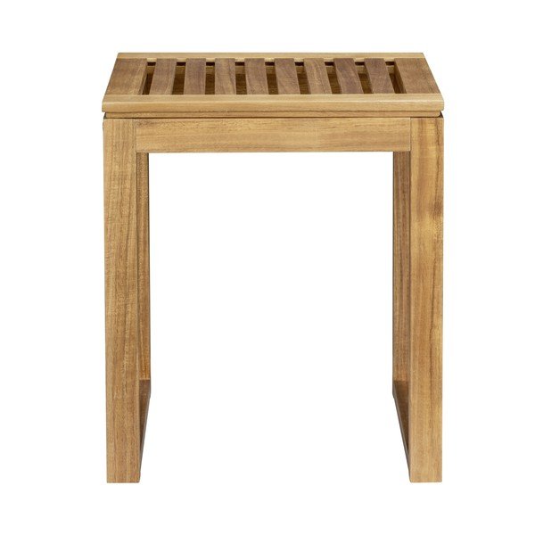 Стол от масивна акация в естествен цвят Fondi – Wenko-image-2