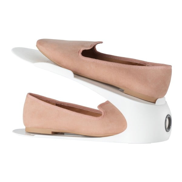 Бяла стойка за 4 чифта обувки Smart - Wenko-image-4