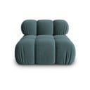 Кадифен модул за диван в цвят петрол (централна част) Bellis - Micadoni Home