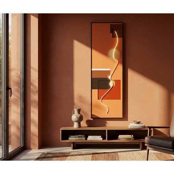 Печатна картина с включена рамка/върху платно 50x150 cm LED – Mauro Ferretti-image-1