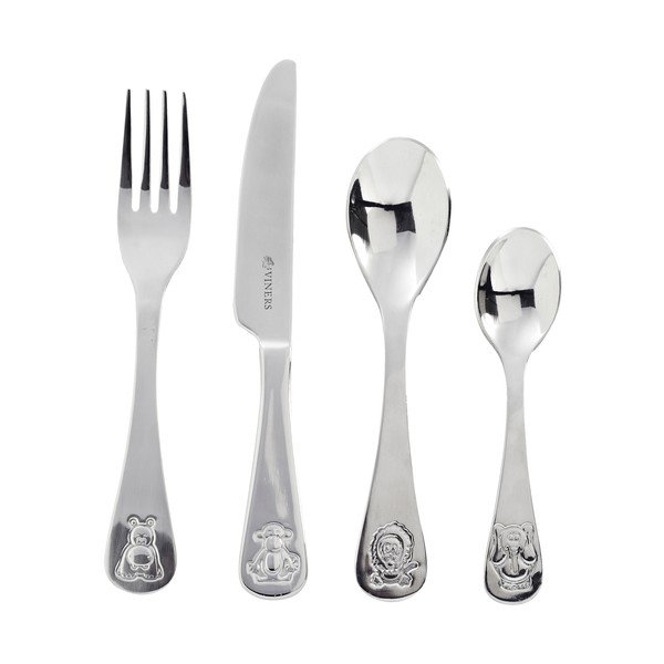 Dětský příbor Jungle, 4 ks