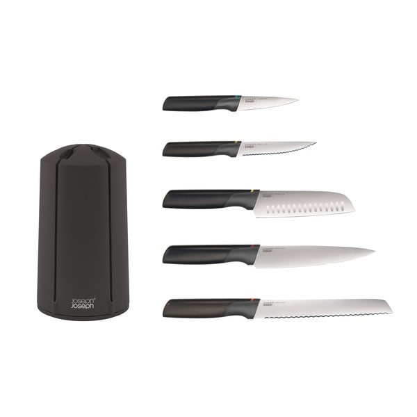 Комплект от 5 ножа с въртяща се стойка Elevate - Joseph Joseph-image-2