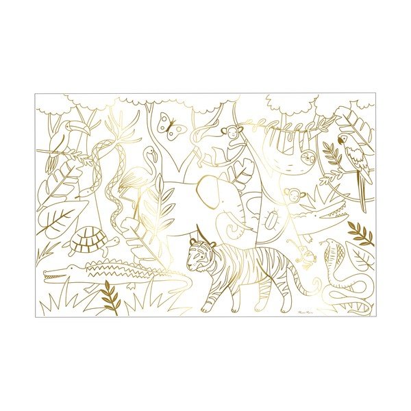 Картинки за оцветяване Jungle – Meri Meri-image-2