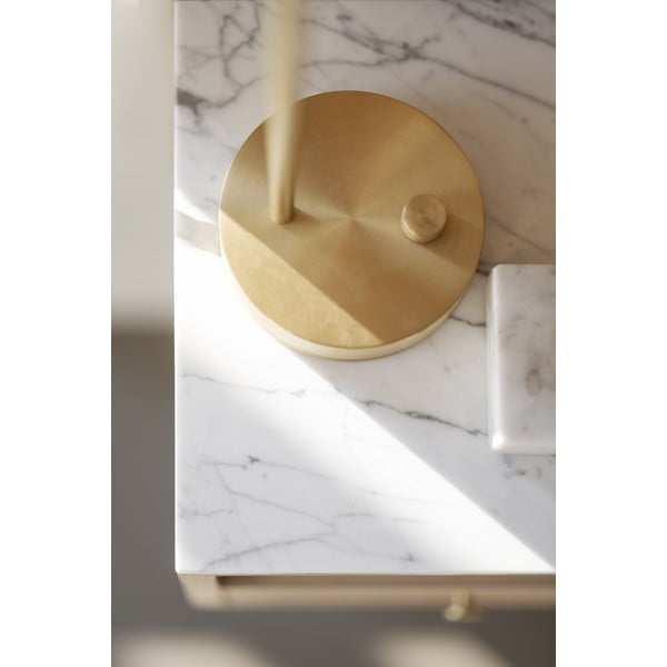 Табла за легло от масивен дъб естествена 240x79 cm Whitmore – Rowico-image-4