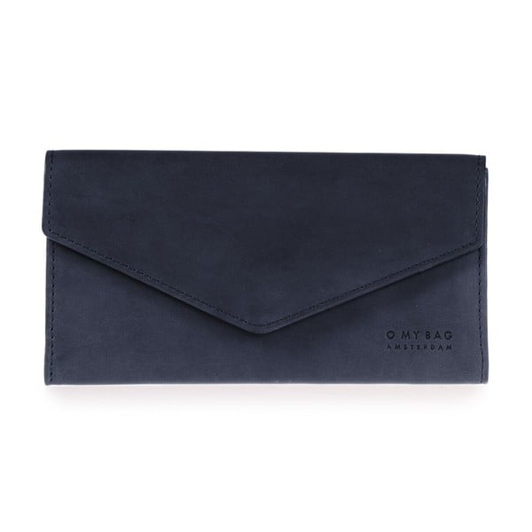 Tmavě modrá kožená peněženka O My Bag Pixies
