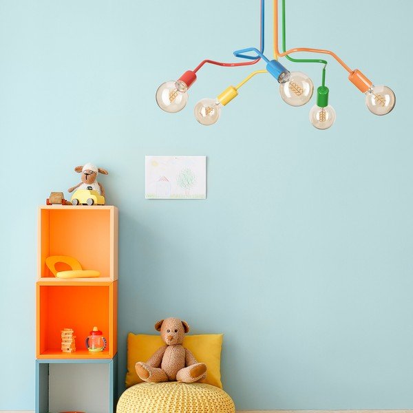 Осветително тяло за таван 59x59 cm Domino – LAMKUR-image-4