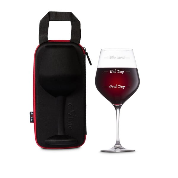 Чаша за червено вино с ръкав Who cares?, 870 ml - Gift Republic