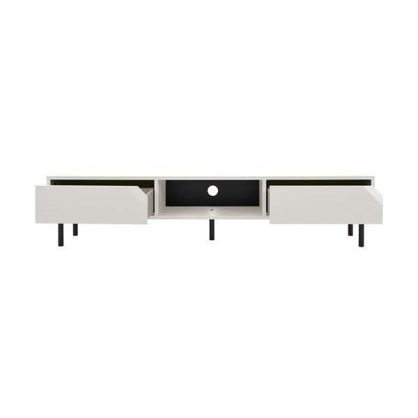 Бяла маса за телевизор 177x39 cm Corner - Tenzo-image-4