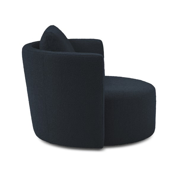 Тъмносин въртящ се стол Nael - Interieurs 86-image-4