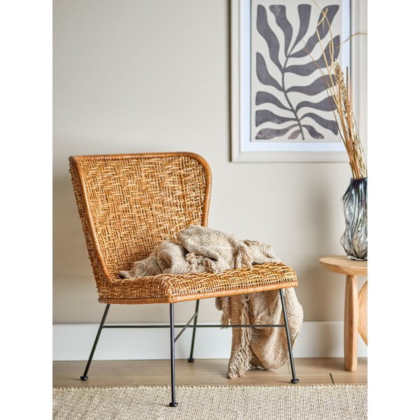 Кресло в естествен цвят Somme – Bloomingville-image-1