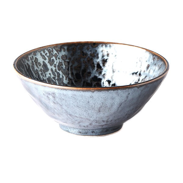 Черна керамична купа , ø 20 cm Black Pearl - MIJ
