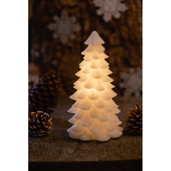 Бяла коледна светлинна украса ø 13 cm Carla – Sirius-image-1