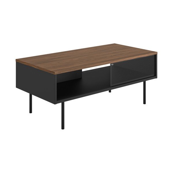 Масичка за кафе с плот в дъбов декор 100x50 cm Radio - TemaHome-image-2