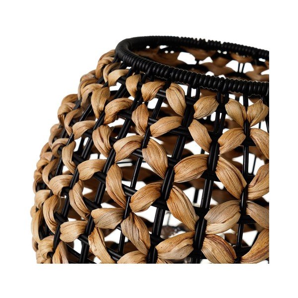 Черна настолна лампа (височина 23 cm) Natural Way - Casa Selección-image-2