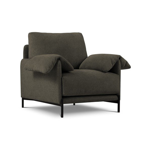 Черно и сиво кресло Zoe - Interieurs 86-image-2