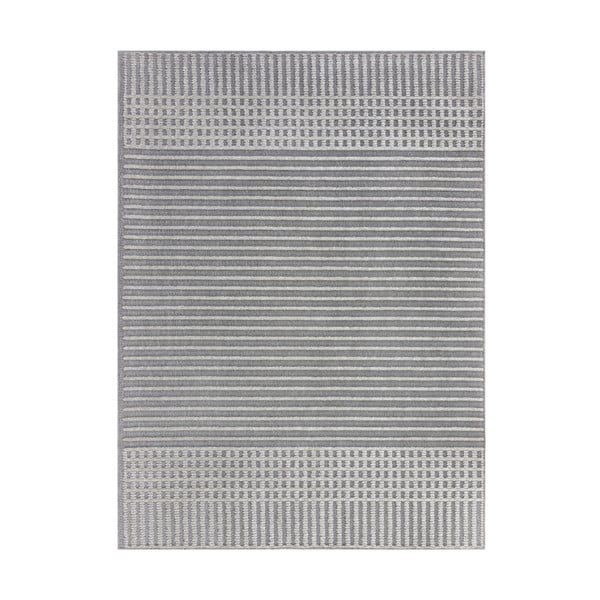 Сив килим от шенил подходящ за пране 200x320 cm Elton – Flair Rugs-image-2
