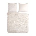 Кремаво двойно удължено спално бельо от микрофибър 200x220 cm Pure Elegance – Good Morning