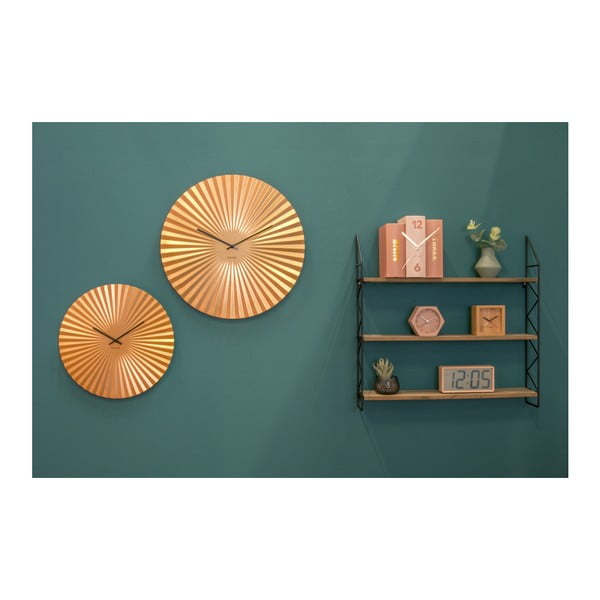 Часовник в златист цвят, ø 40 cm Sensu - Karlsson-image-1