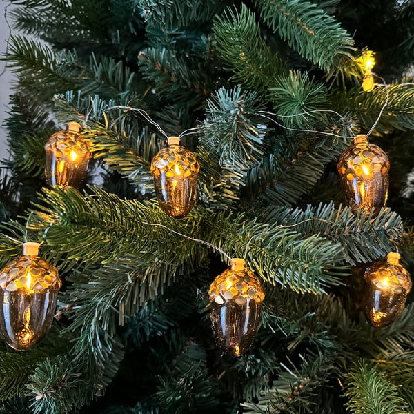 Коледна светлинна украса брой крушки 8 бр. дължина 105 cm Celina – Sirius-image-2