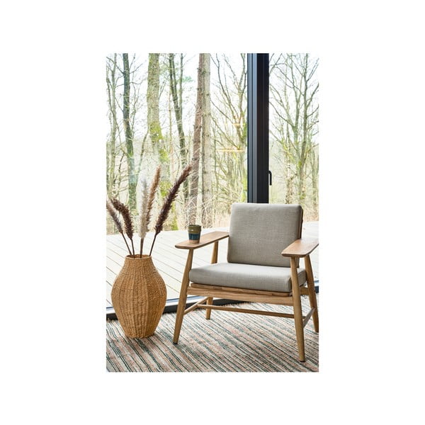 Висока ваза в естествен цвят Varel - Villa Collection-image-3