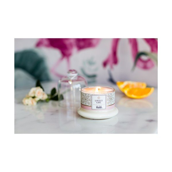 Свещ от соев восък , време на горене 72 часа Lovely Girl - We Love Candles-image-2